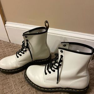 White Dr. Martens